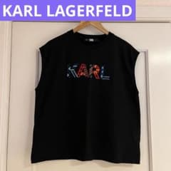 KARL LAGERFELD 刺繍ロゴTシャツのサムネイル