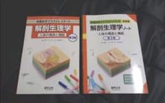 解剖生理学 人体の構造と機能 ノート セットのサムネイル