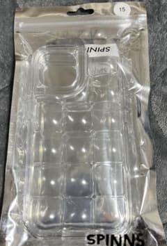 SPINNS 透明バブルデザインケース iPhone15用のサムネイル