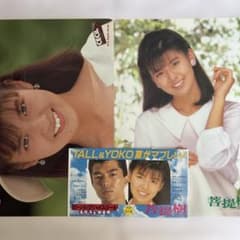 南野陽子⭐︎下敷き2枚⭐︎映画チケットのサムネイル
