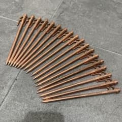 非売品】スノーピーク ソリッドステーク20 ブロンズ ポイントギフト