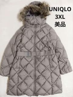 상태좋음 유니클로 파우더 소프트 다운 재킷 3XL