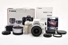 Canon EOS Kiss M EF-M 22mm F2 15-45mm 本体 - メルカリ