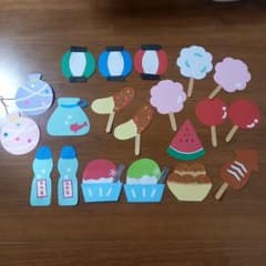 夏祭り 壁面飾りのサムネイル