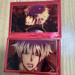 銀魂 坂田銀時 ブロマイド 2枚セット - メルカリ