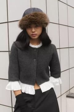 ZARA ポプリンコンビニットジャケット S - メルカリ