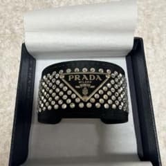 PRADA プラダ ラインストーンブレスレット - メルカリ