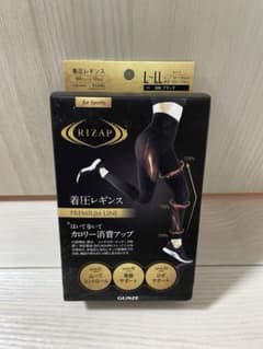 RIZAP 着圧レギンス PREMIUM LINE L-LL ブラックのサムネイル