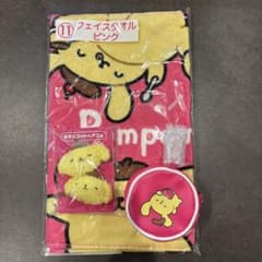 폼폼푸린 당첨권 타월 파우치 헤어 고무
