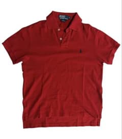Polo by Ralph Lauren 赤 ポロシャツ カスタムフィット - メルカリ