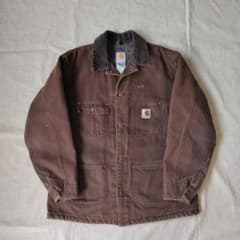 00s カーハート チョアコート ダークブラウン C02 DKB L - メルカリ