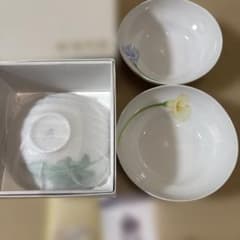 香蘭社 花柄陶器ボウル3個セット - メルカリ