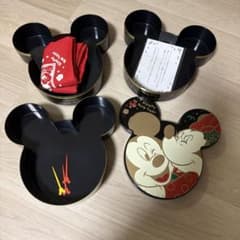 디즈니 설날 미키 & 미니 무거운 상자 3단 세트