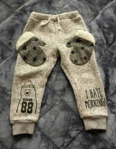 美品☆パンツ☆100☆裏起毛のサムネイル