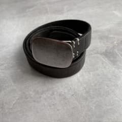 極美品 TORY LEATHER ナロー ウエスタン ベルト W36 ブラック|mercari