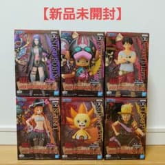 未開封】ワンピース FILM RED フィギュア 6点セット - メルカリ