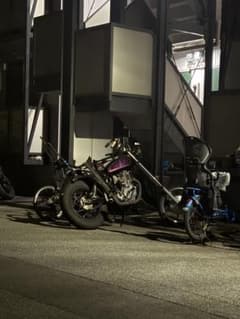 sr400 バイク用 カスタムマフラーのサムネイル