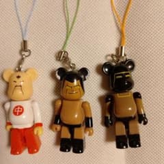 ベアブリック 　キン肉マンの中からウォーズマン　バッファローマン　ラーメンマンのサムネイル