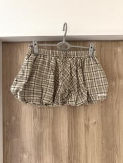 overdue flair チェック　ミニスカート