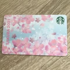 2021 スターバックスカード さくら スタバカードのサムネイル