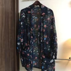フロムファースト　ミュゼ　花柄　ロングシャツ　ジャケットのサムネイル