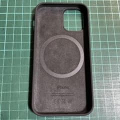 Apple iPhone12mini用ブラックシリコンケースのサムネイル