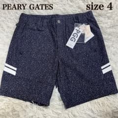 【新品】パーリーゲイツ　PGG　ショートパンツ　紺×白　ゴルフ　TEXBRID 新品】パーリーゲイツ PGG ショートパンツ 紺×白 ゴルフ TEXBRID
