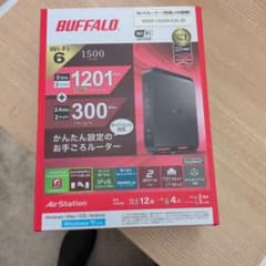 BUFFALO Wi-Fi 6 無線LANルーター 本体 WSR-1500AX2のサムネイル