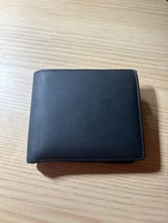 メンズ 二つ折り財布 ブラックのサムネイル