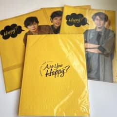 嵐 Are You Happy? ライブツアーパンフレット&クリアファイルセット
