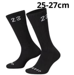 NIKE JORDAN ソックス 1足 25-27cm バッソク 靴下