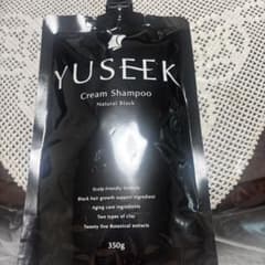 YUSEEK Cream Shampoo Natural Black 350gのサムネイル