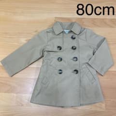 ★期間限定で値引き中★子供服　女の子　トレンチコート　コート　80cmのサムネイル