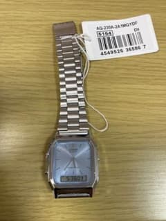 CASIO チープカシオ アイスブルーAQ-230A-2A1MQYDF 腕時計 - メルカリ