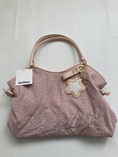BadBlue ヒョウ柄ショルダーバッグ ピンク - メルカリ