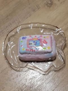 흰 고양이 키티 스퀴즈 날개 TV형 유메카와
