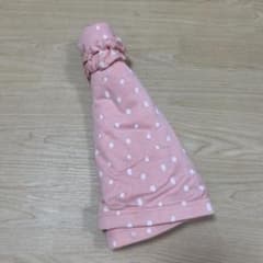 ピンク 水玉模様 授乳ケープのサムネイル