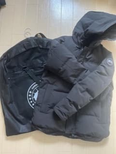 極美品】カナダグース マクミランパーカ 黒 M ガーメント付