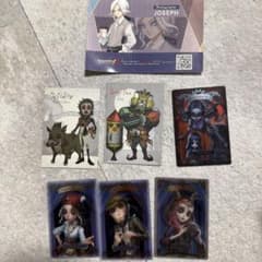 d*7様 IdentityV 第五人格 キャラクターカード 6枚セットとフィギュのサムネイル
