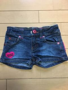 kuuu...様専用  Earth magic ショートデニム 130のサムネイル