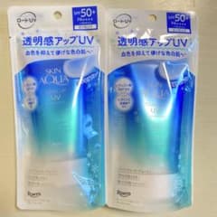 スキンアクア トーンアップUV エッセンス はかなげブルー ×2個セットのサムネイル