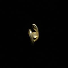 294遺品整理品 ペンダントトップ ゴールドカラー 金色 丸玉