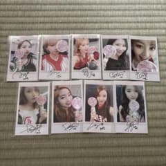 TWICE フォトカード 9種セット コンプリートのサムネイル