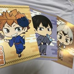 ハイキュー!! 夏祭りPOPUP 購入特典 ポストカード日向/影山/北さん