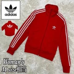 アディダス トラックジャケット ジャージ ファイヤーバード レッド M