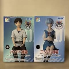 ヱヴァンゲリヲン新劇場版ちょこのせプレミアムフィギュア 碇シンジ・綾波レイセット