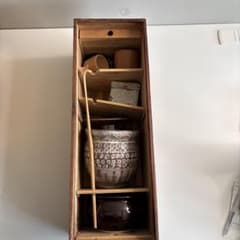 茶道具セット お茶釜 久保栄吉 伝統的工芸品 - メルカリ