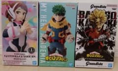 【未開封】ヒロアカ　お茶子・デク・爆豪 フィギュアセット【送料込】