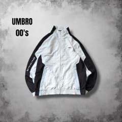 UMBRO ナイロントラックジャケット y2kヴィンテージ バックロゴ USA