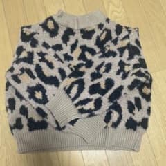 アベイル レオパード柄ニット 長袖 ギャル Mのサムネイル